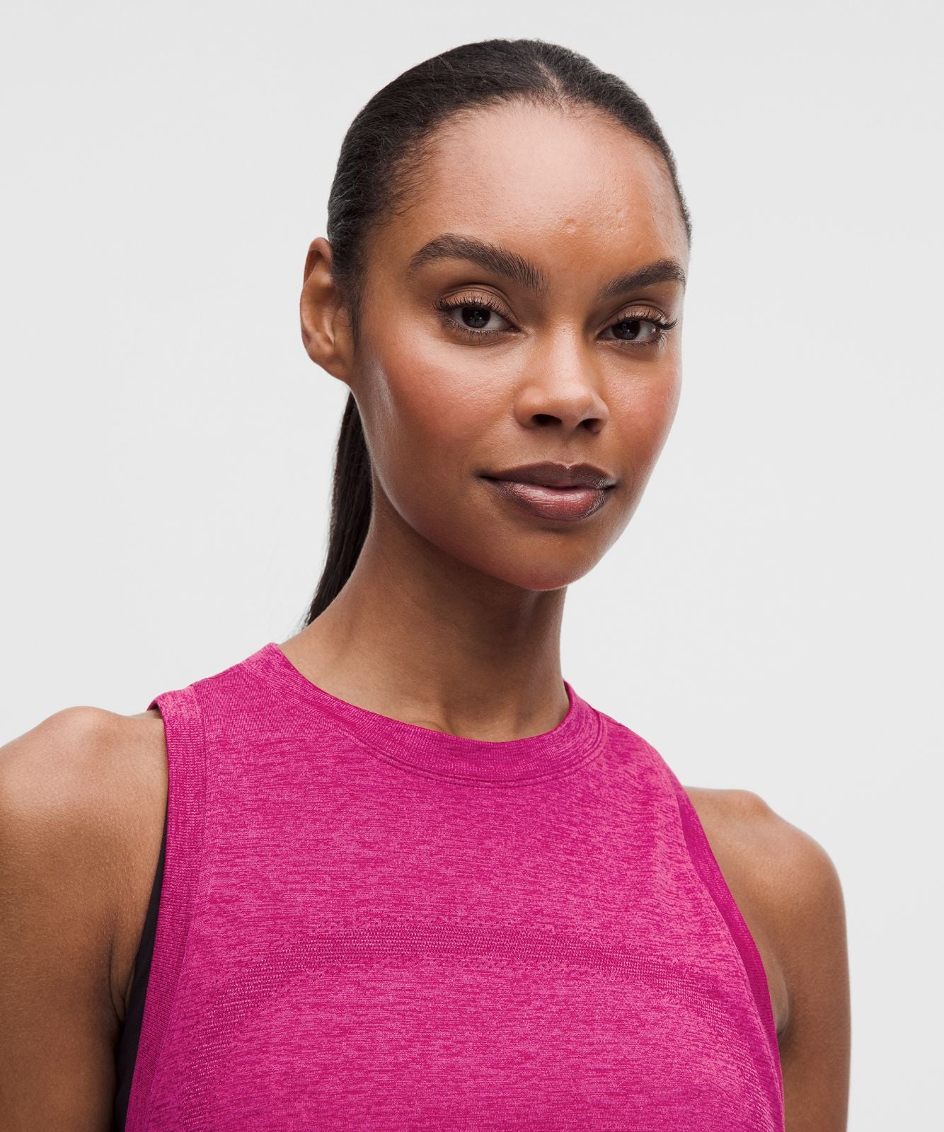 Swiftly Relaxed Tank Top *Hip Length Raspberry Rave/Flamingo Fun Tone