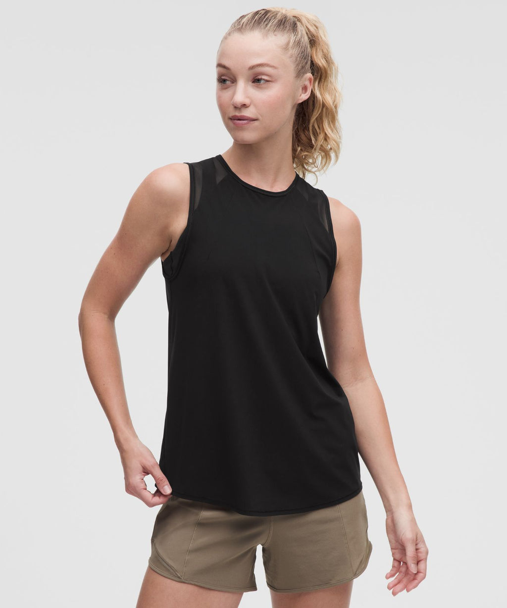 Sculpt Tank Top Black