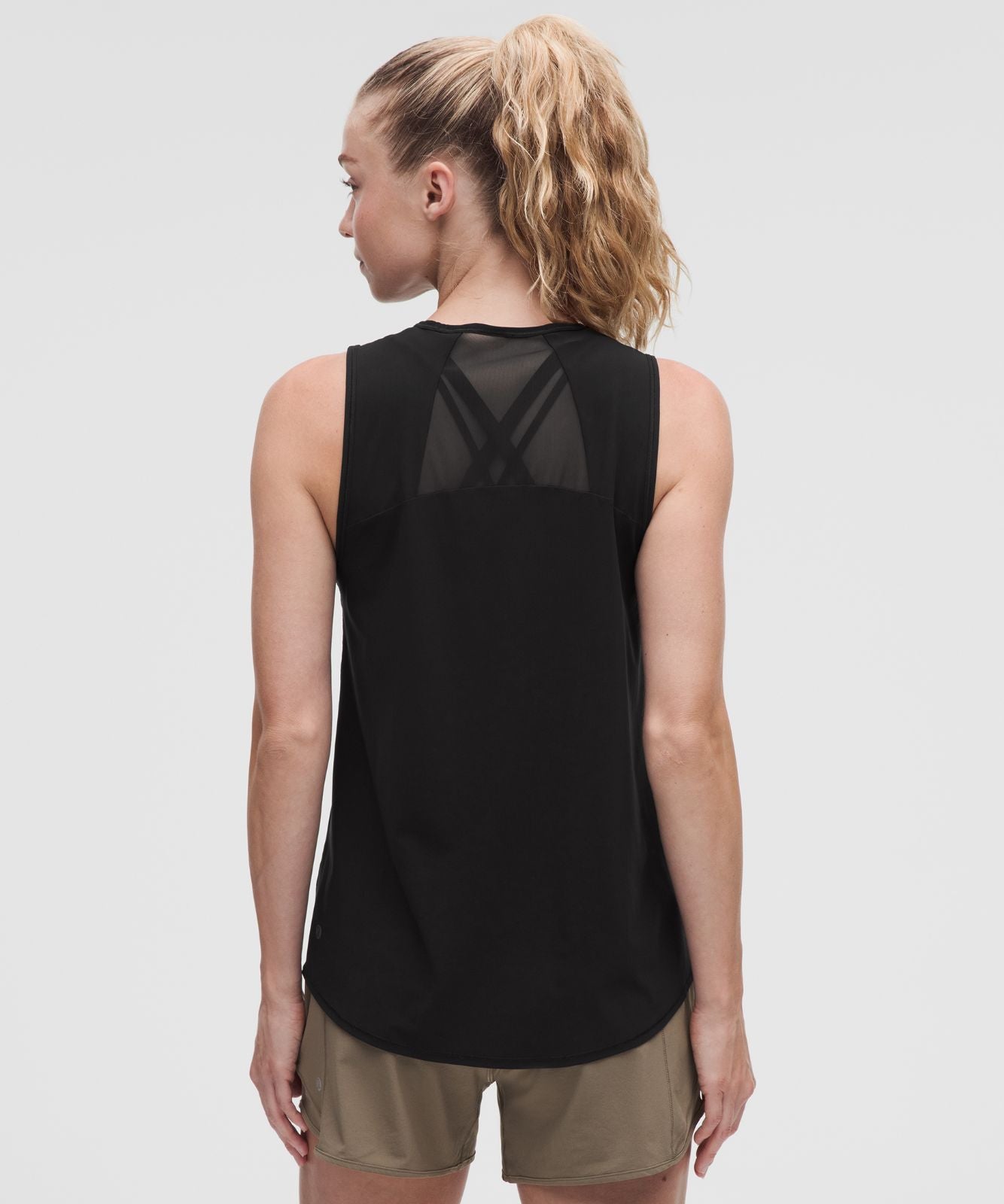 Sculpt Tank Top Black