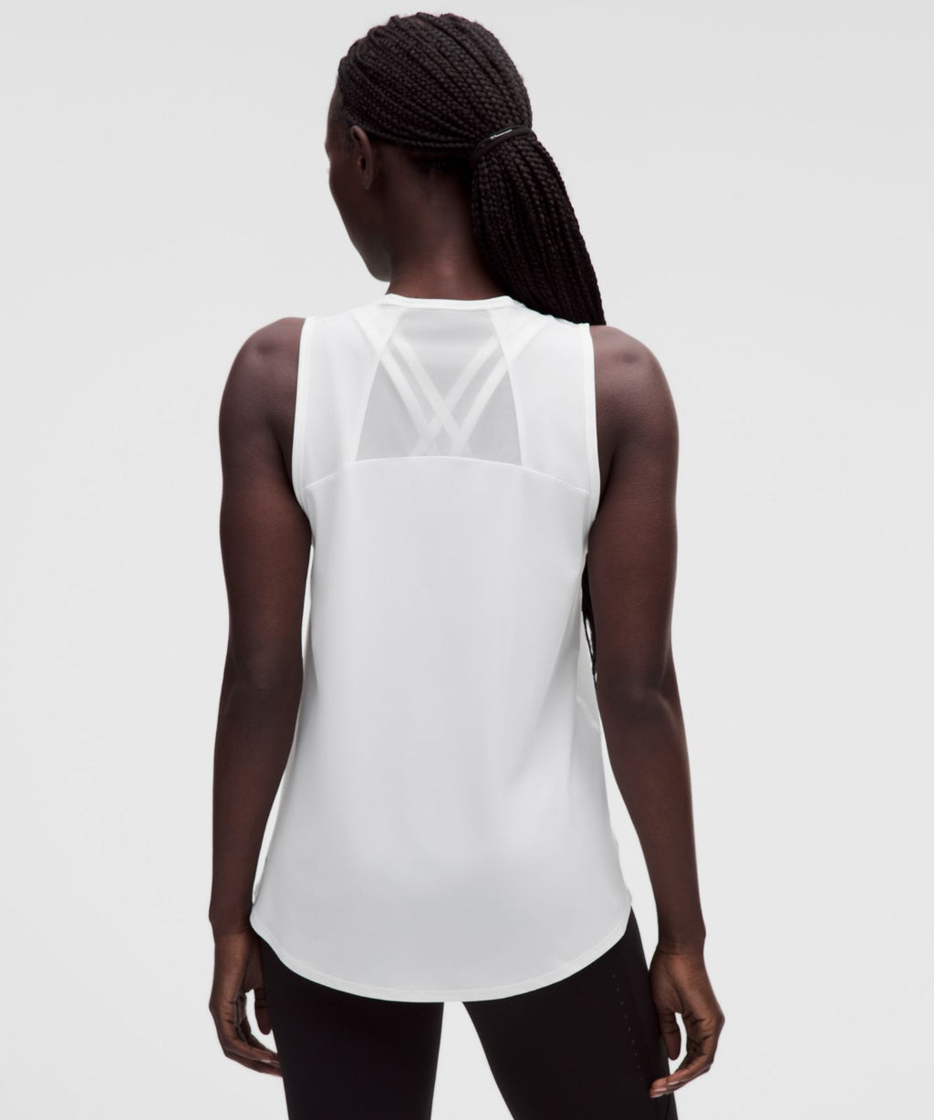Sculpt Tank Top White
