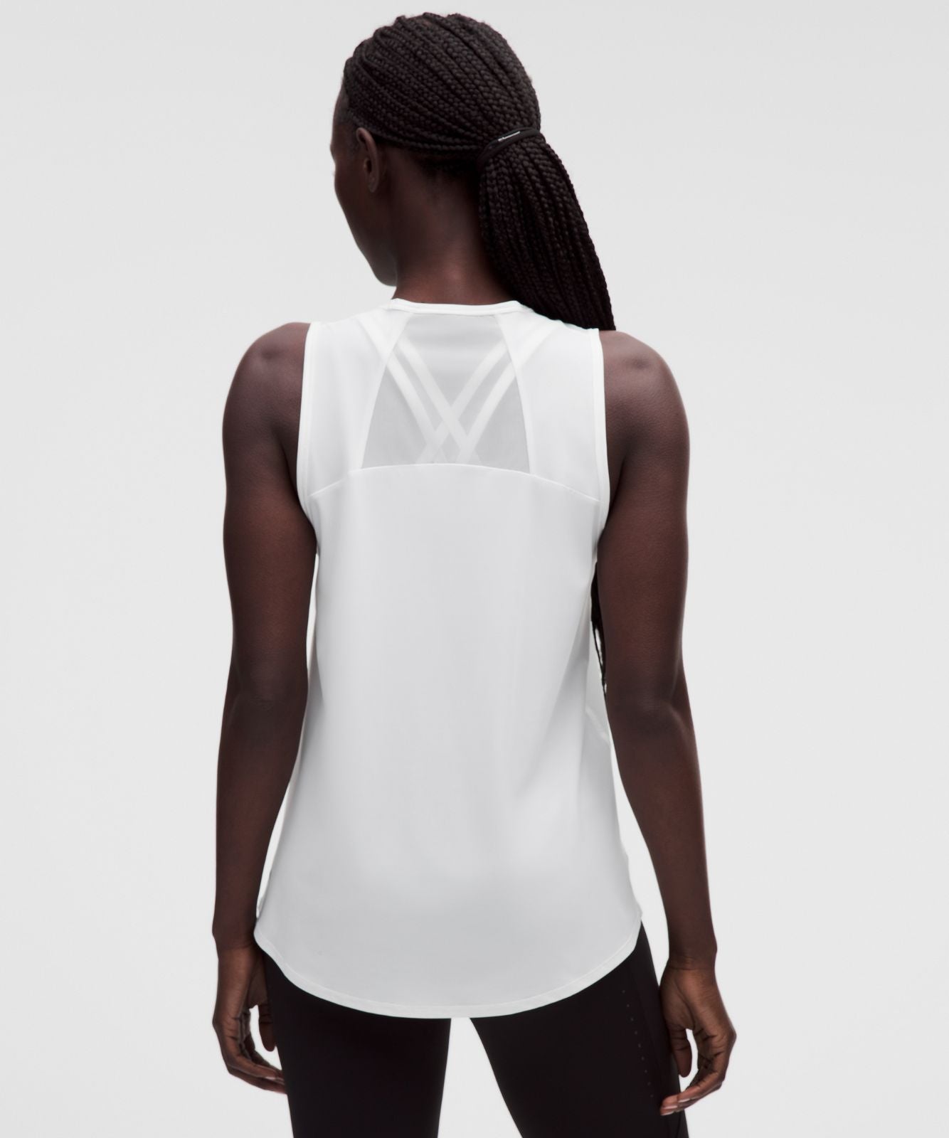 Sculpt Tank Top White