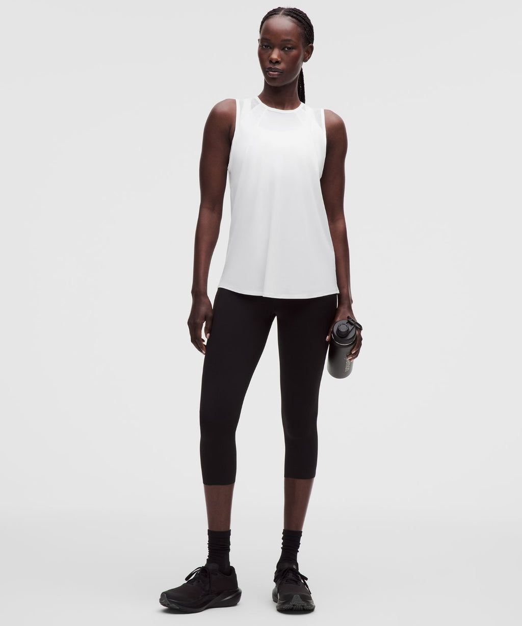 Sculpt Tank Top White