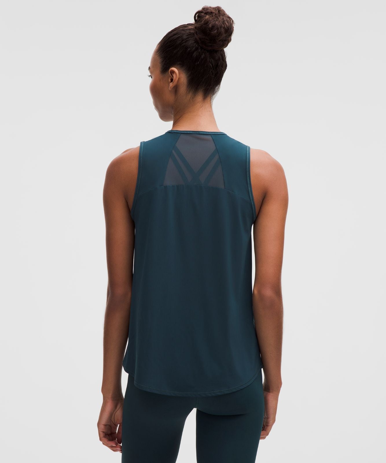 Sculpt Tank Top Indochine Blue