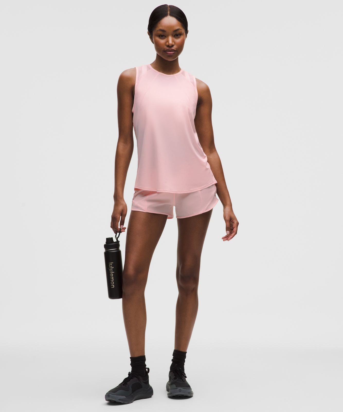 Sculpt Tank Top Pink Pearl