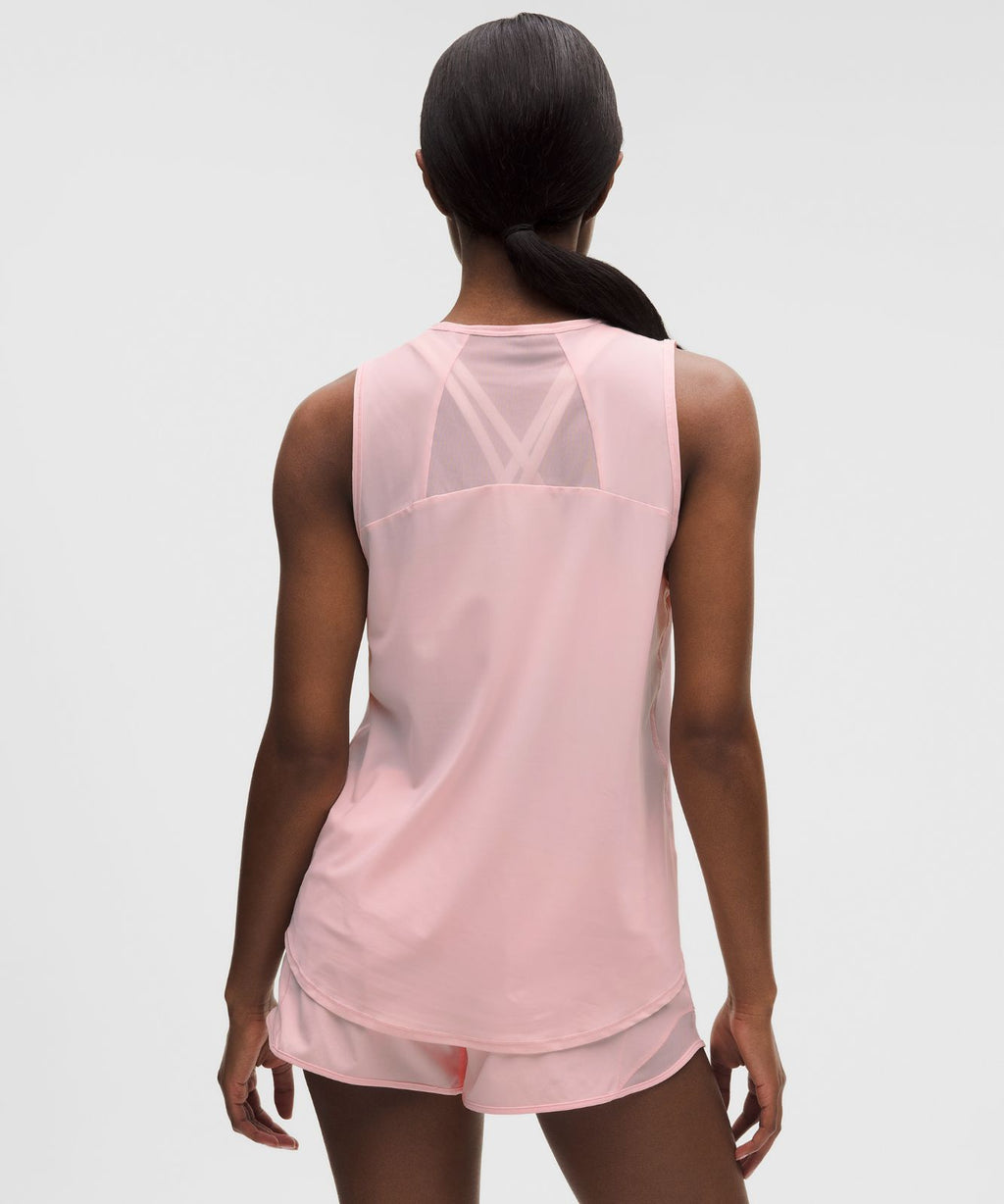 Sculpt Tank Top Pink Pearl