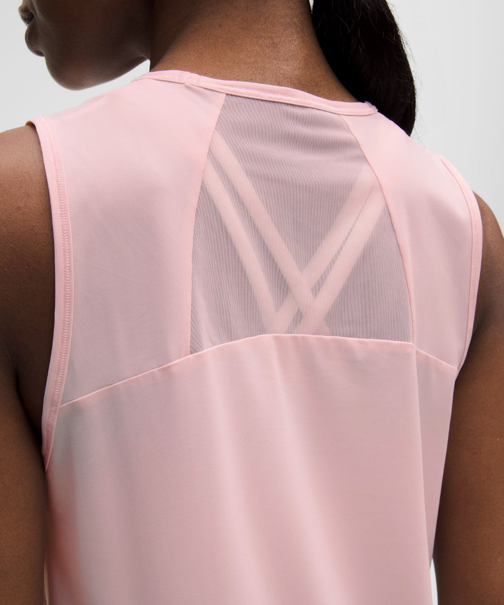 Sculpt Tank Top Pink Pearl