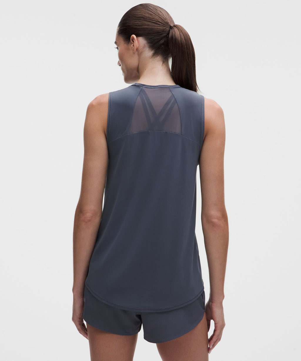 Sculpt Tank Top Dusty Diamond