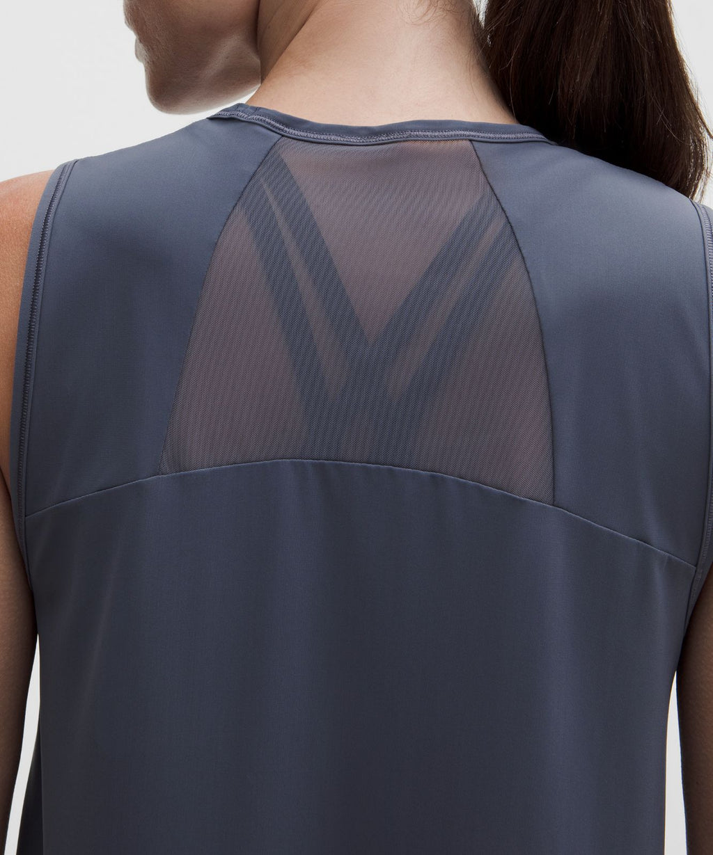 Sculpt Tank Top Dusty Diamond