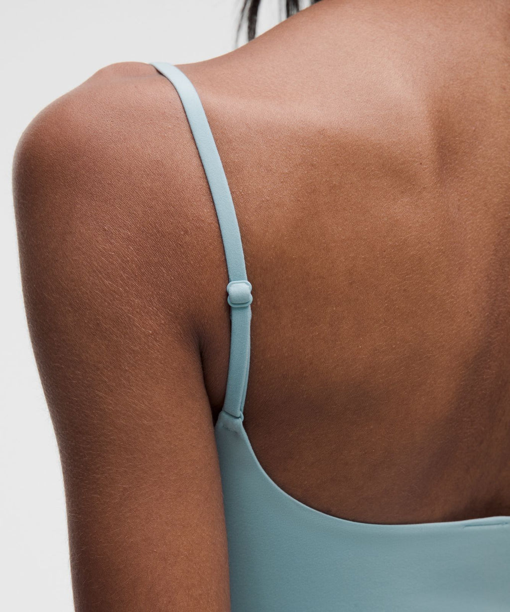 Wundermost Ultra-Soft Nulu Spaghetti-Strap Adjustable Cami Seafoam