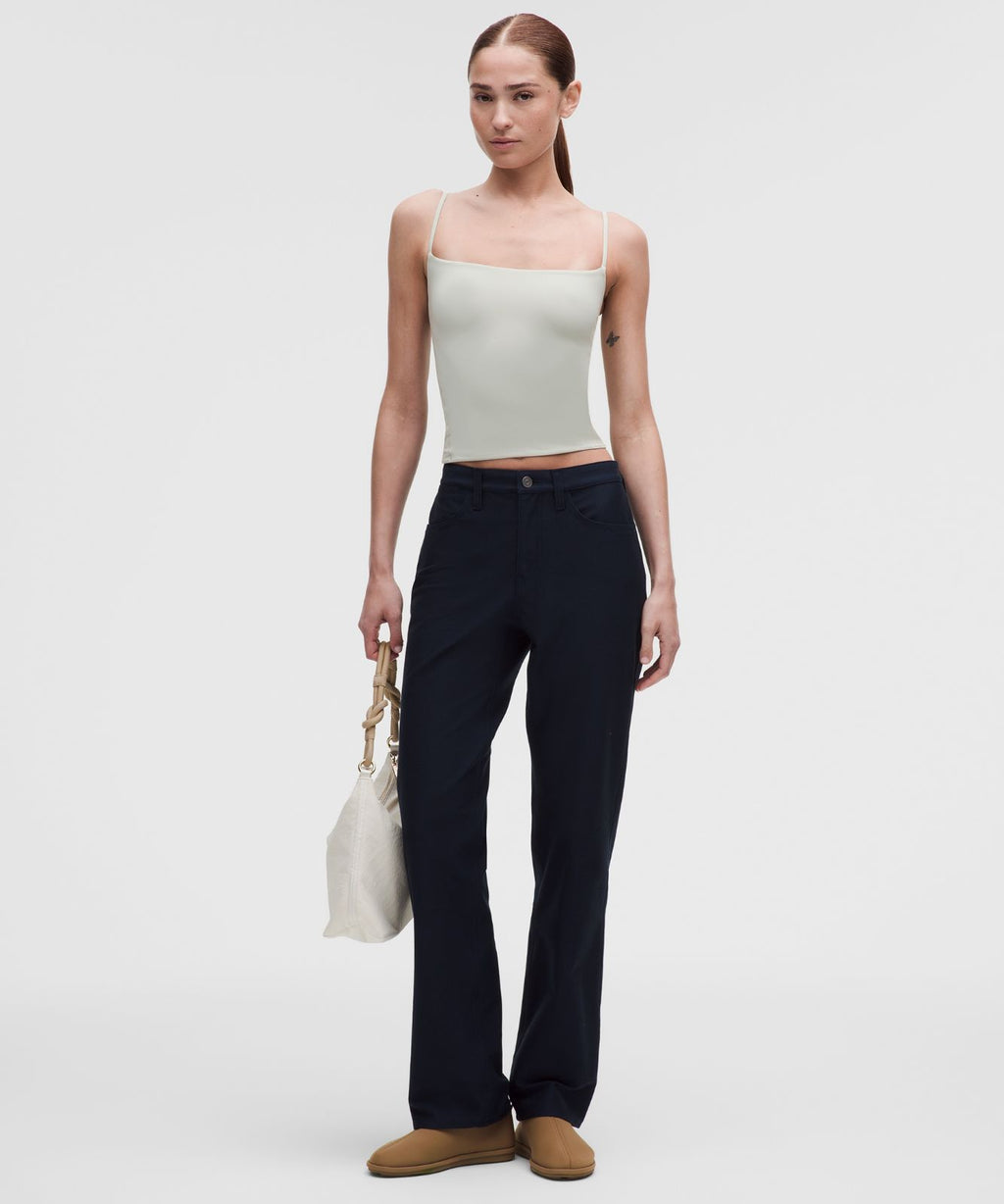 Wundermost Ultra-Soft Nulu Spaghetti-Strap Adjustable Cami Meadow Haze