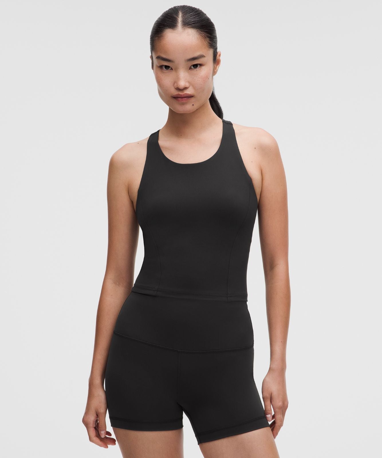 Wunder Train Racerback Tank Top *Medium Support, B/C Cup Black
