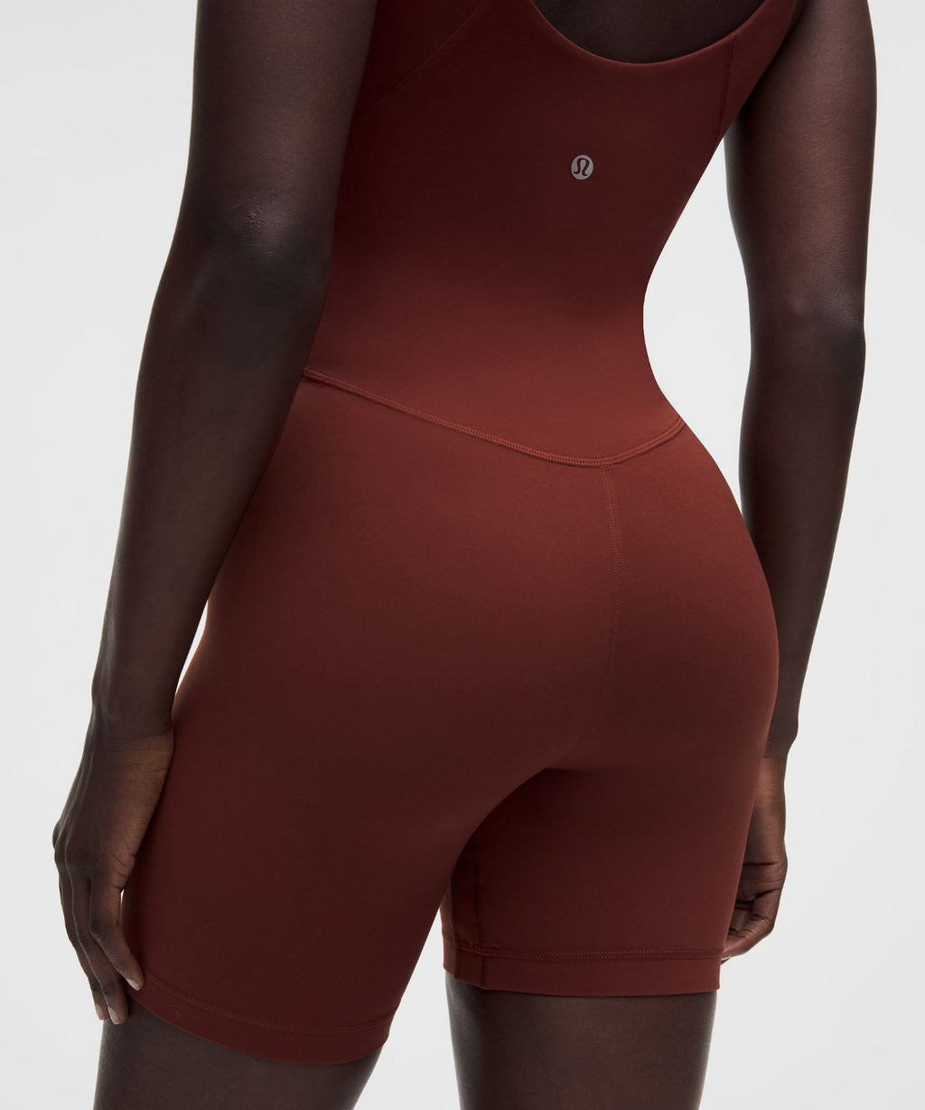 lululemon Align™ Cami Bodysuit 6" *Light Support, A/B Cup Cranberry Charm