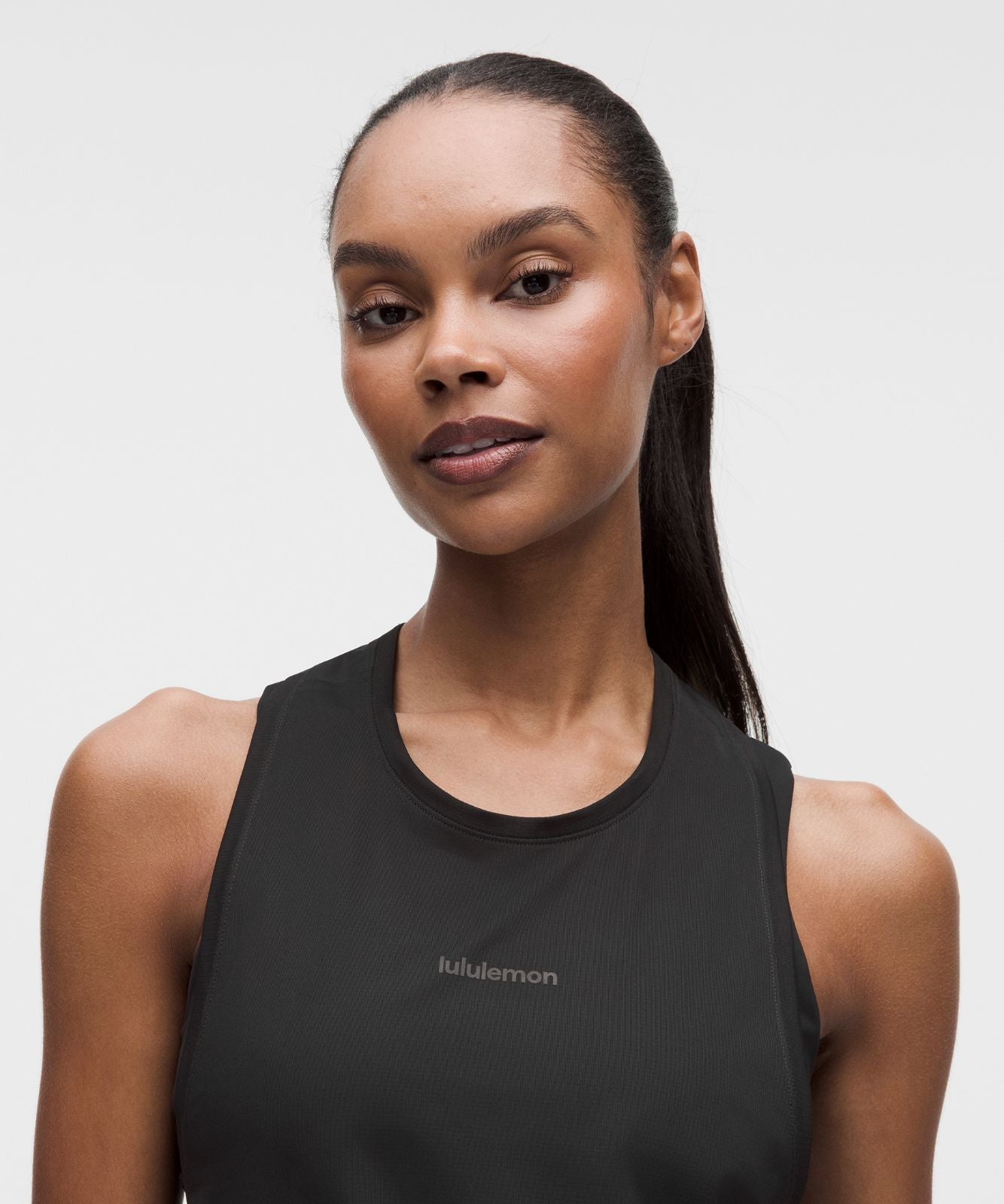 Women's Fast and Free Singlet Black