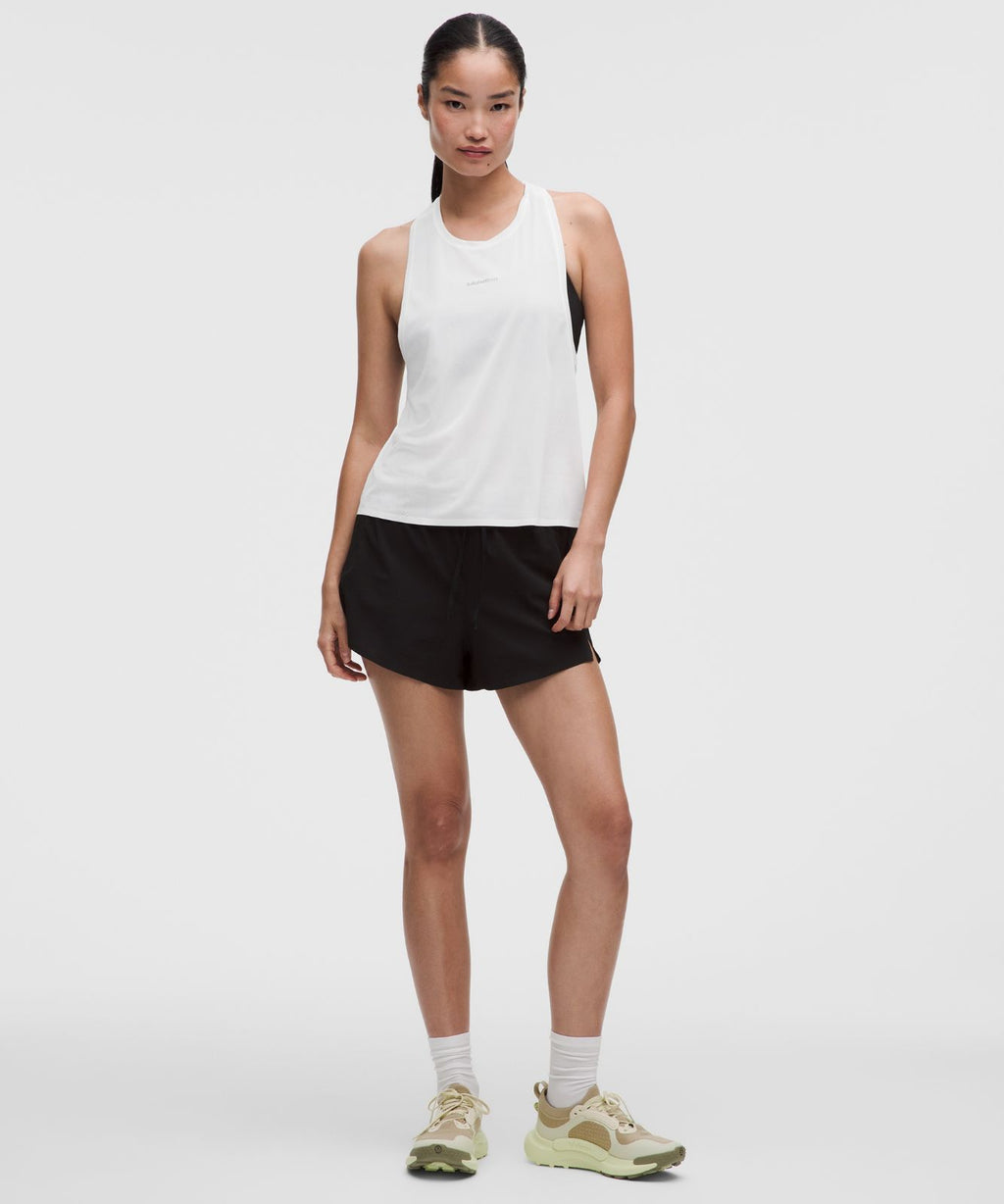 Women's Fast and Free Singlet White