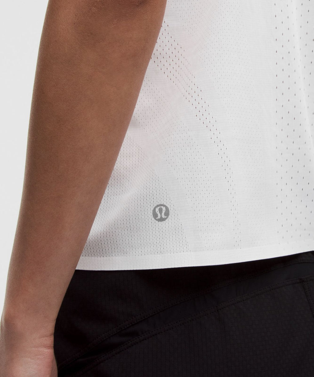 Women's Fast and Free Singlet White