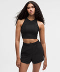 Mesh Cutout Tank Top *SLNSH Collection Black