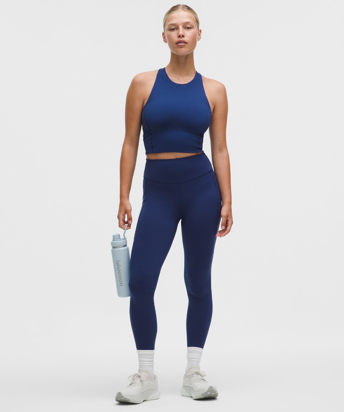 Swift Speed Cropped Tank Top *B/C Cup Clubhouse Blue
