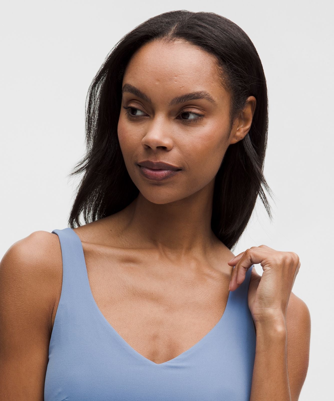 lululemon Align™ Dress *Updated Sleek Liner Prep Blue