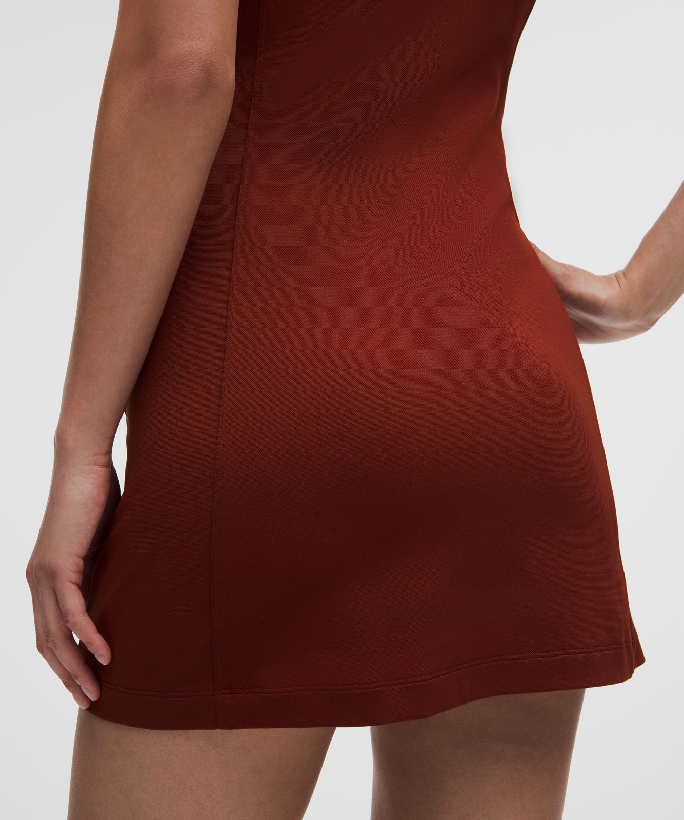 Sleeveless Golf Polo Dress Cranberry Charm/True Navy