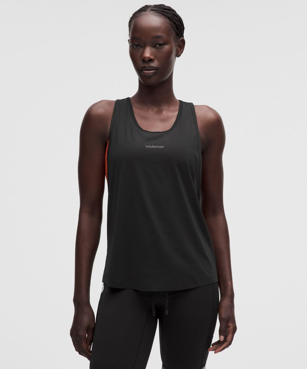 Lightweight Classic-Fit Running Singlet Black