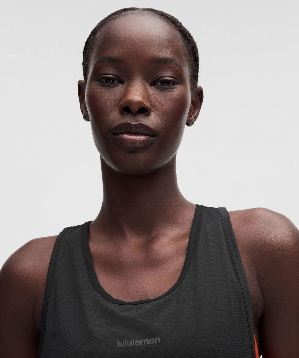 Lightweight Classic-Fit Running Singlet Black