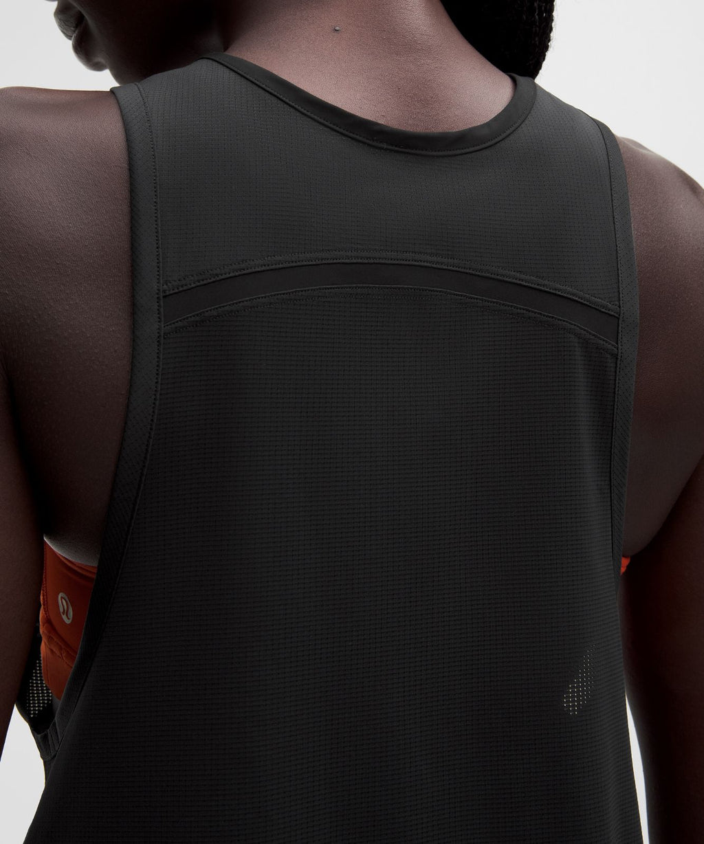 Lightweight Classic-Fit Running Singlet Black
