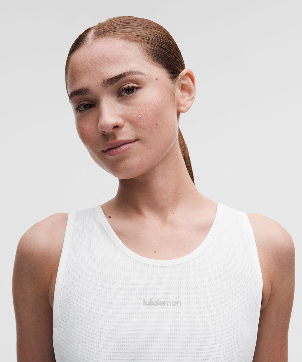 Lightweight Classic-Fit Running Singlet White