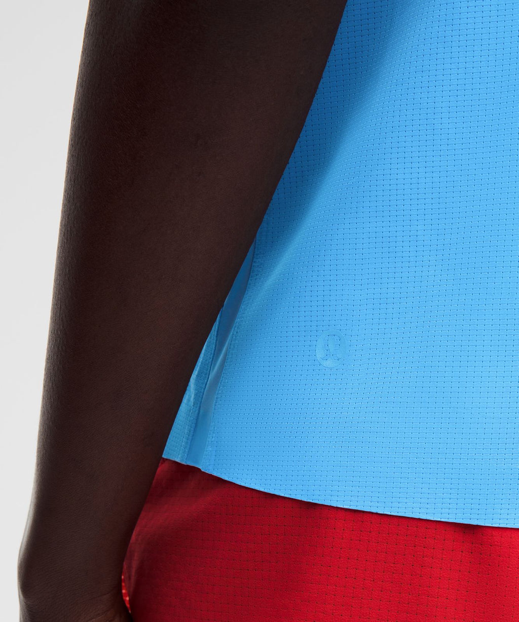 Lightweight Classic-Fit Running Singlet Ocean Wave