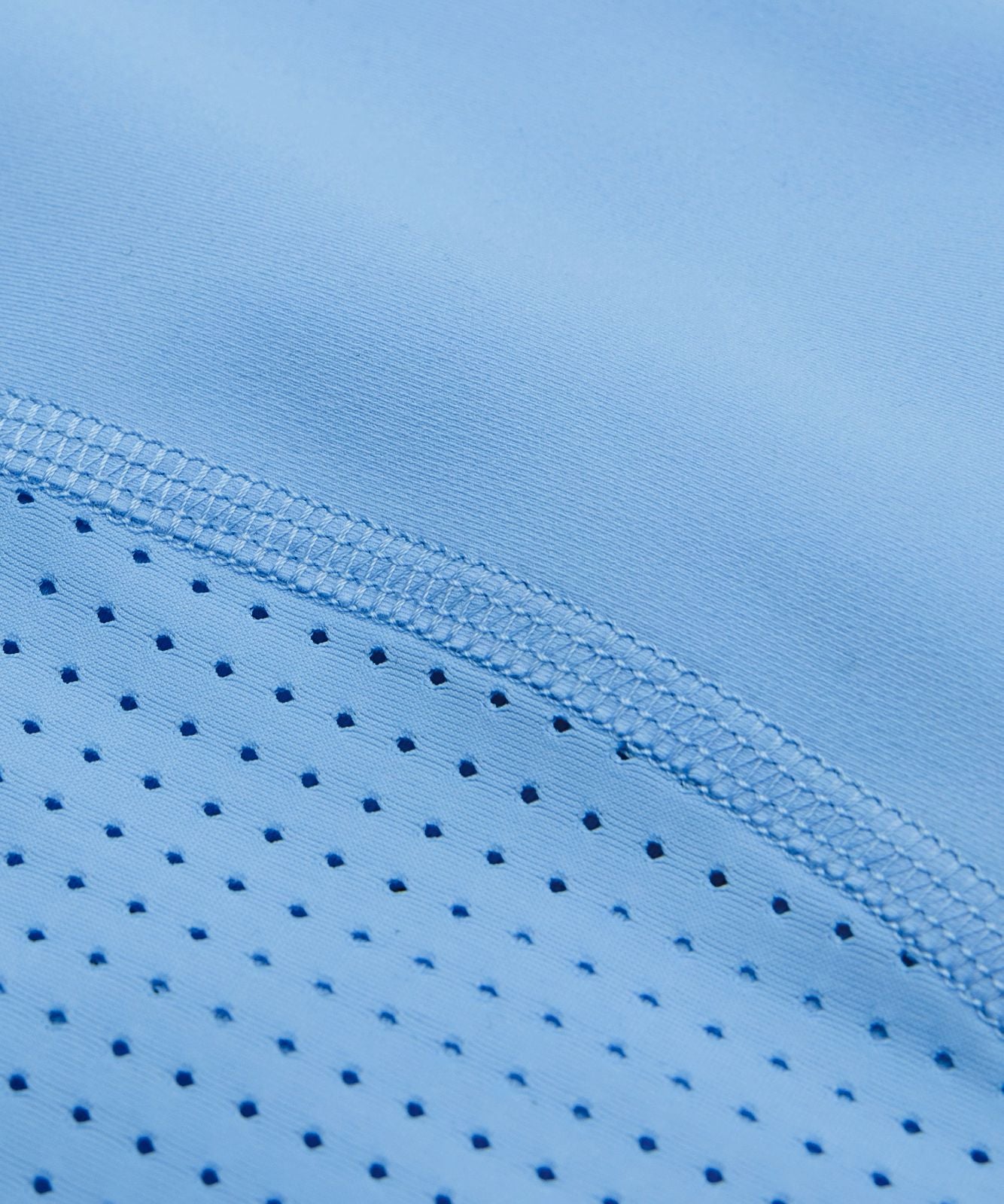 Everlux Half-Zip Bodysuit 6" *SLNSH Collection Aero Blue