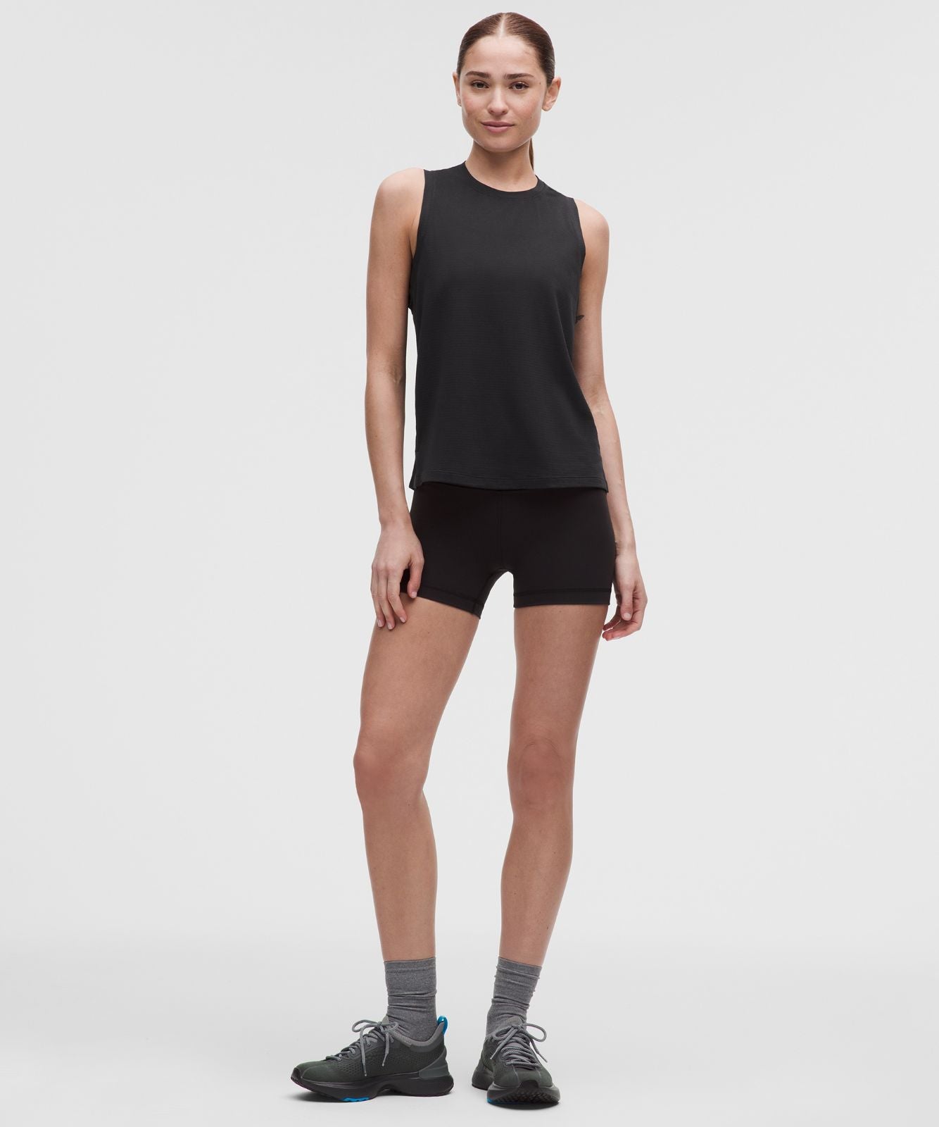License to Train Classic-Fit Tank Top Black/Onyx Grey
