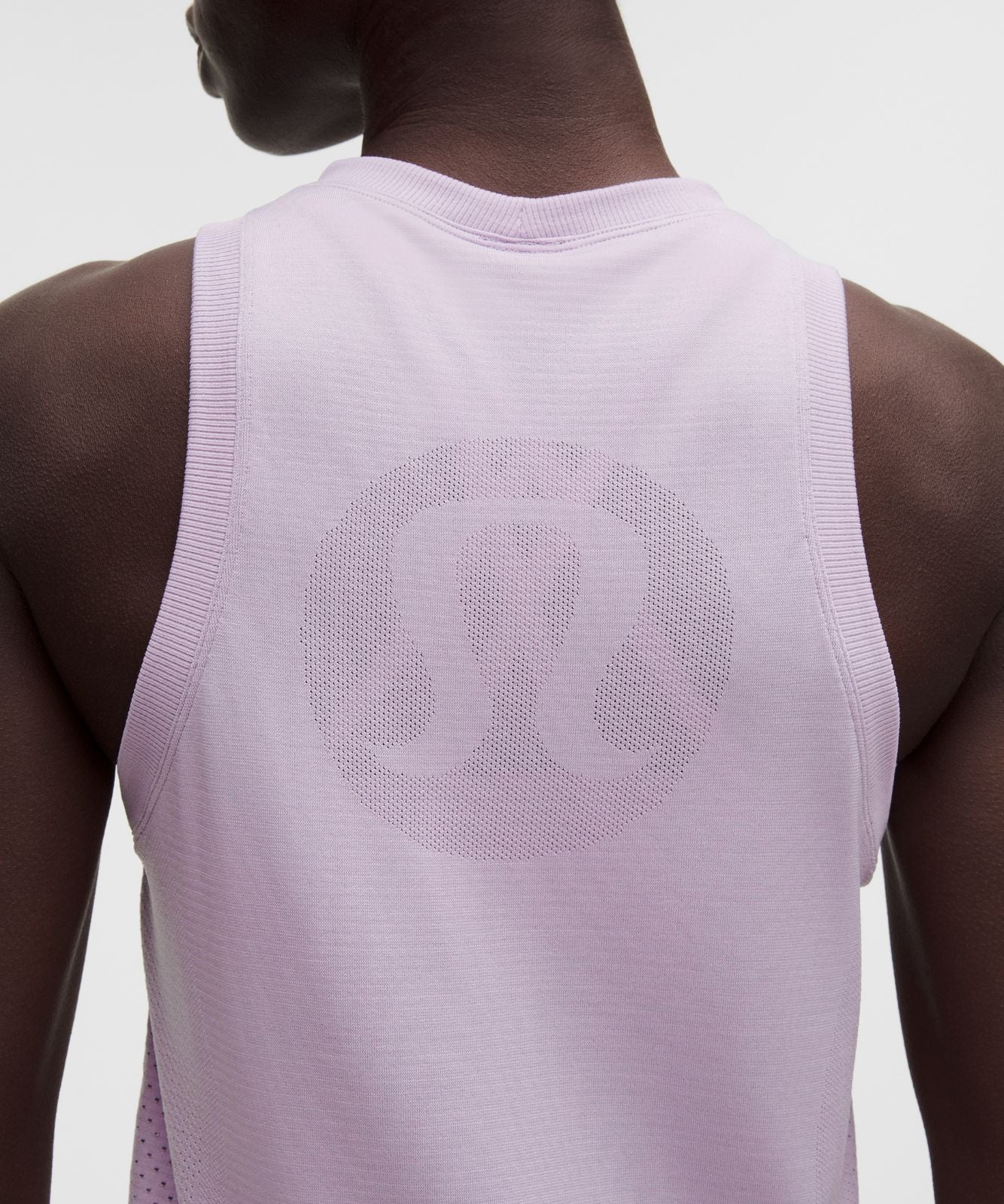 Swiftly Relaxed Tank Top Hip Length *Logo Lilac Play
