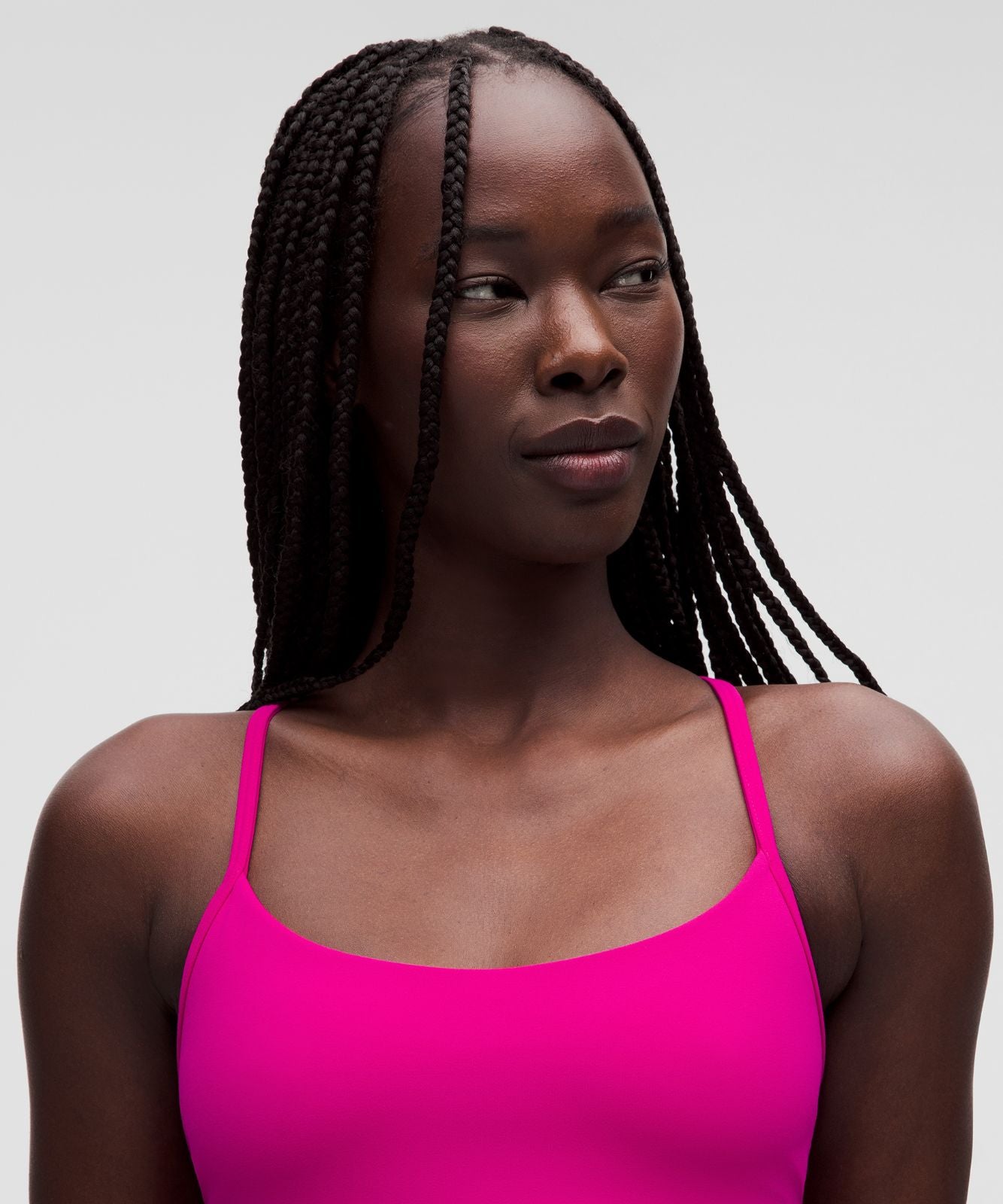 Flow Y Tank Top *Light Support, B/C Cup Pink Flare