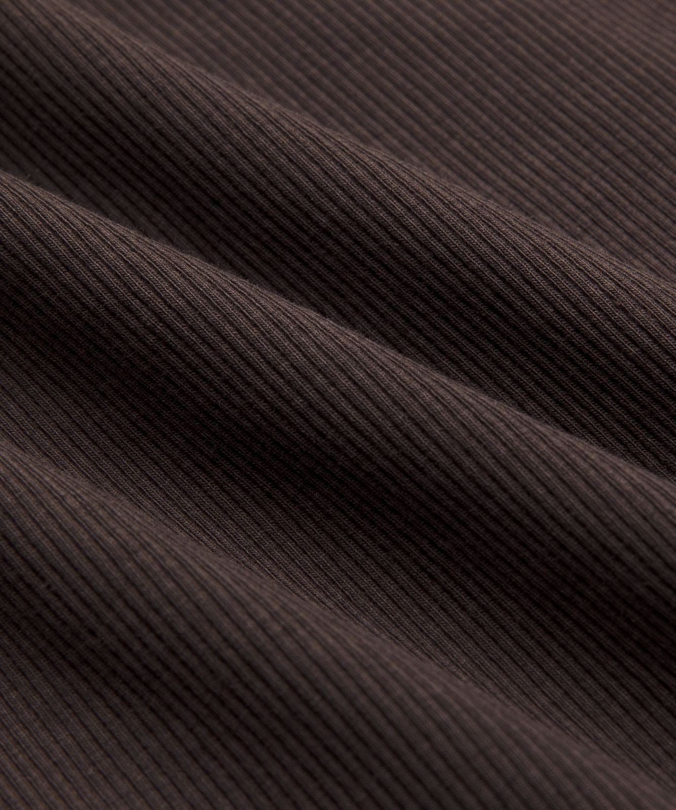 Little Ribbed Scoop-Neck Tank Top Mahogany Muse