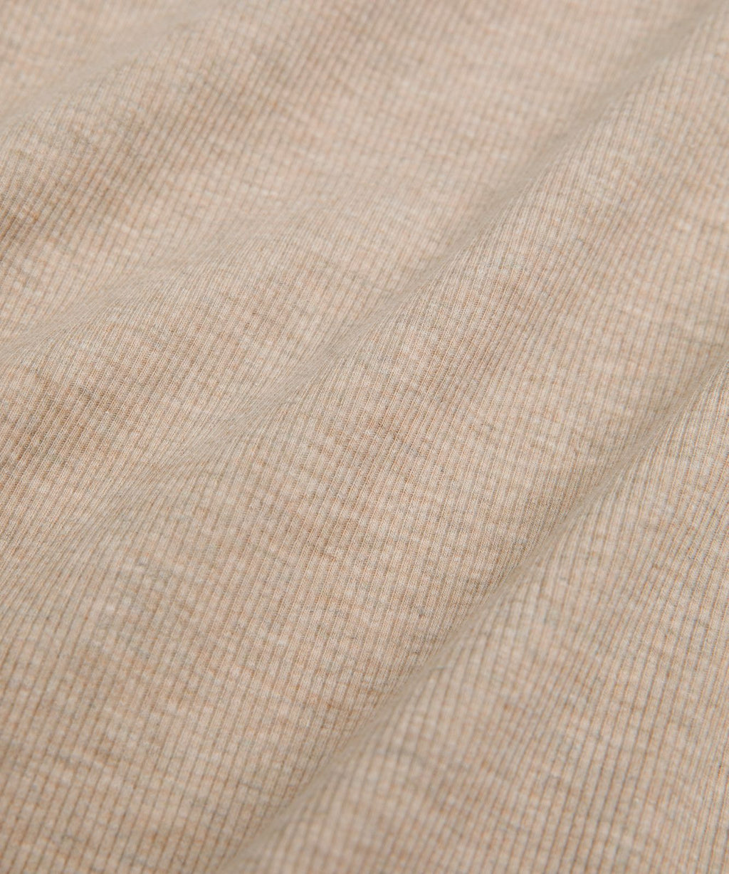 Little Ribbed Scoop-Neck Tank Top Heathered Rumble Crumble