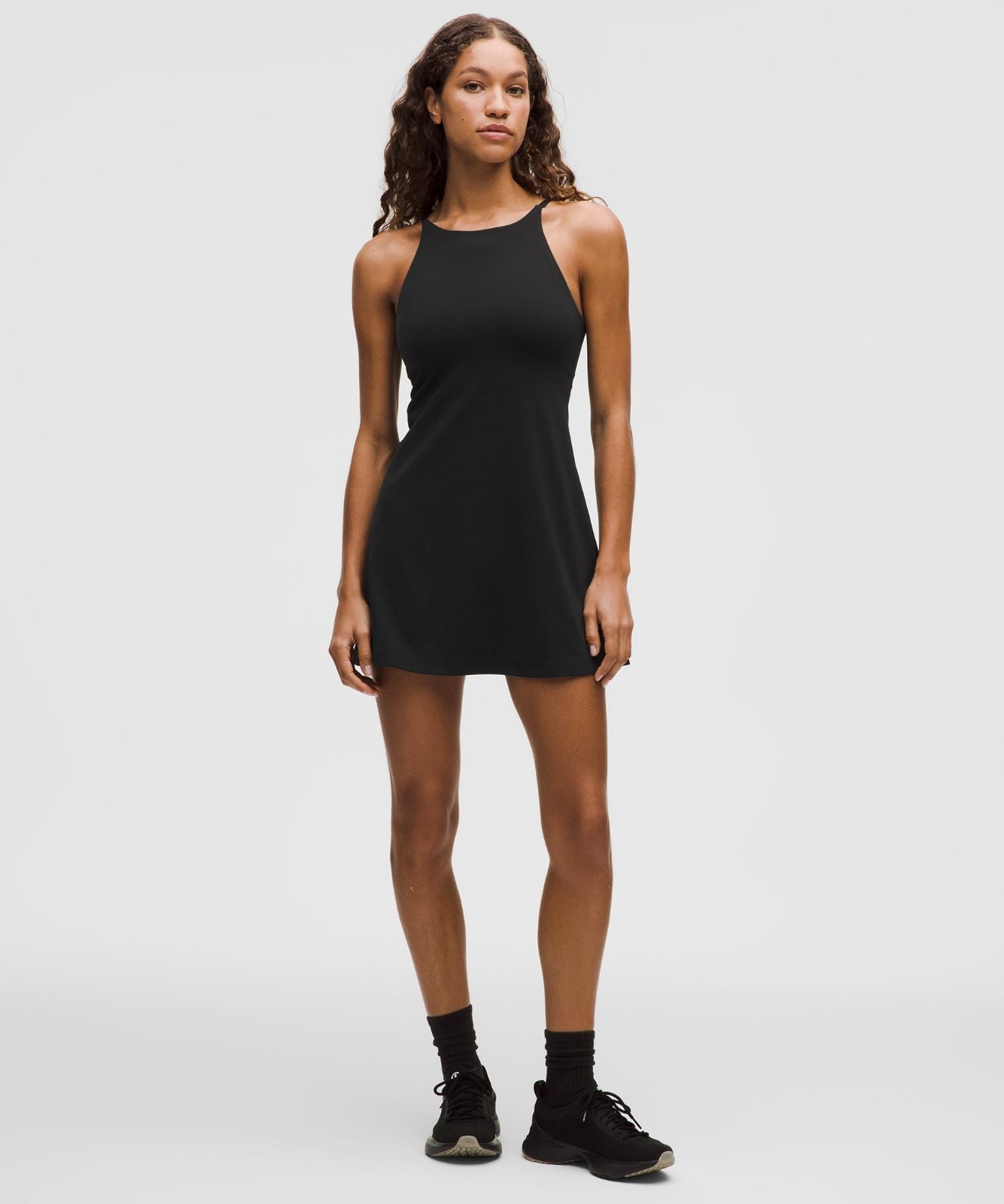 lululemon Align™ High-Neck Dress A/B Cup *Sleek Liner Black