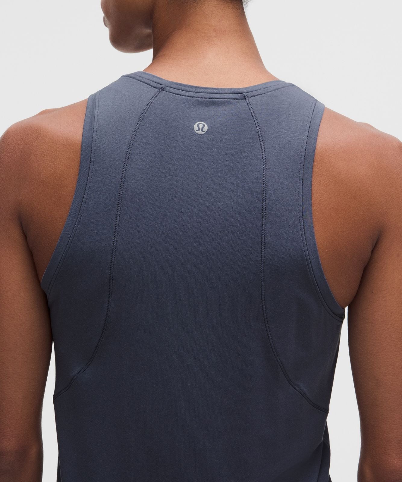 SilkyAppeal Hip-Length Tank Top Dusty Diamond