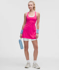 Layered Racerback Tennis Dress Flamingo Fun Tone/White