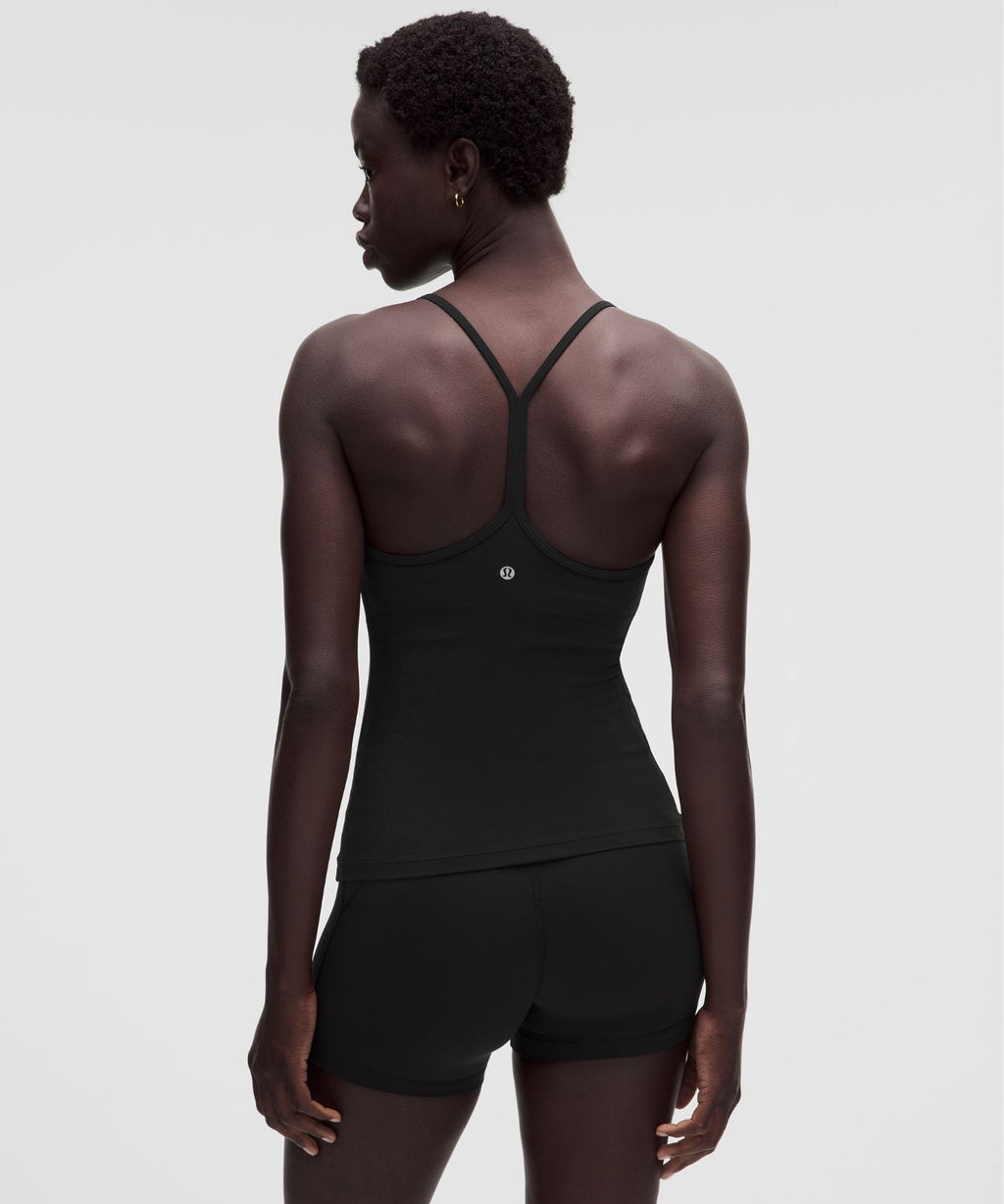 Flow Y Tank Top *Light Support, B/C Cup Black