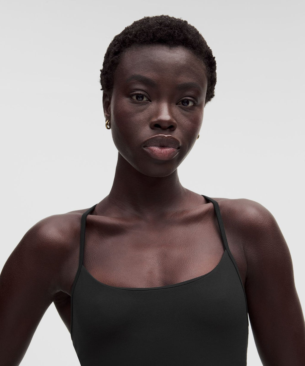 Flow Y Tank Top *Light Support, B/C Cup Black
