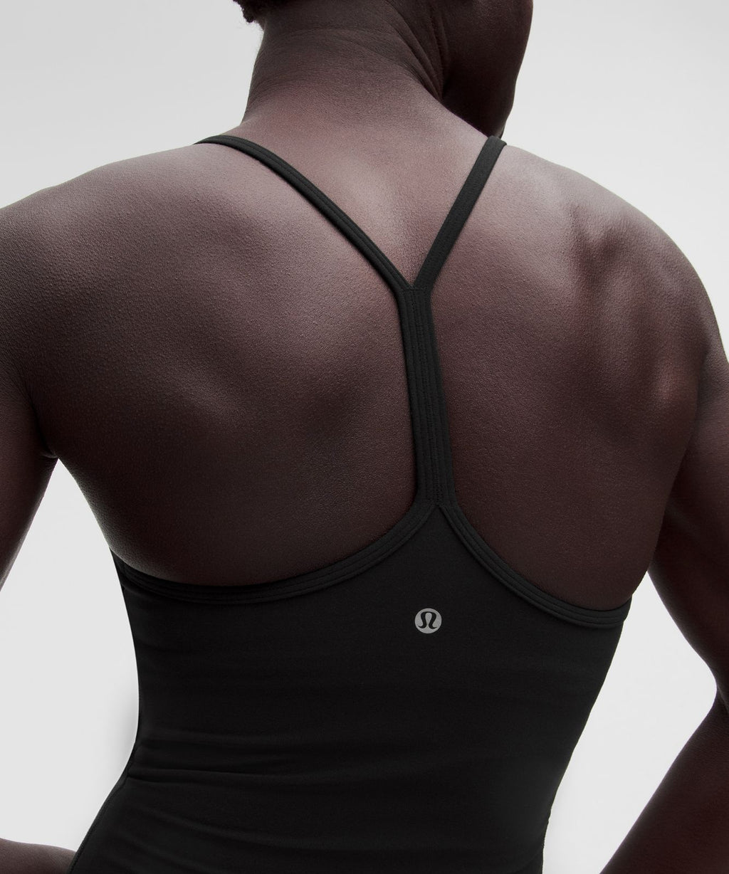 Flow Y Tank Top *Light Support, B/C Cup Black
