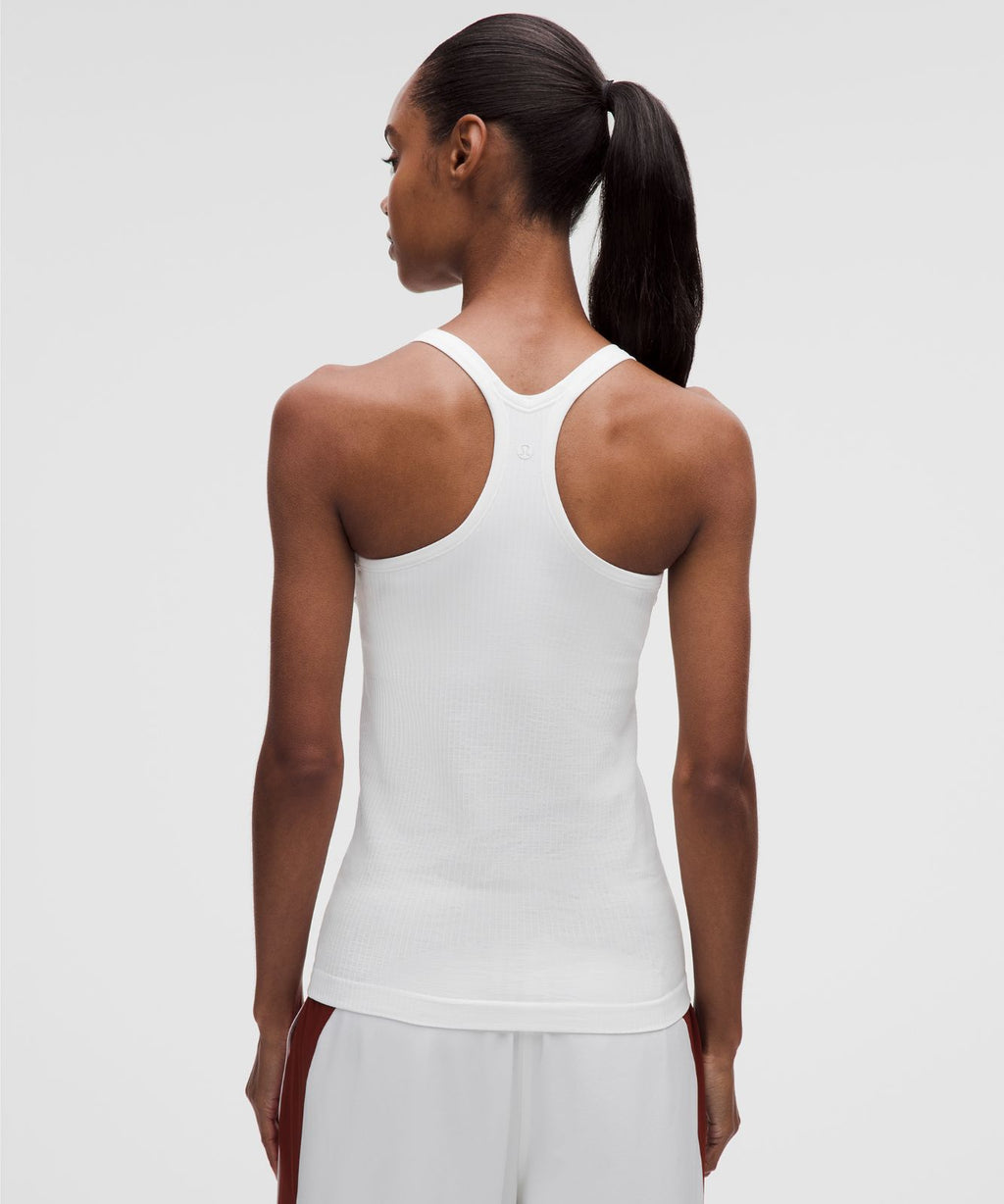Ebb to Street Tank Top *Light Support, B/C Cup White