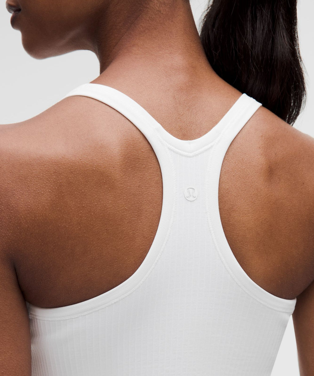 Ebb to Street Tank Top *Light Support, B/C Cup White