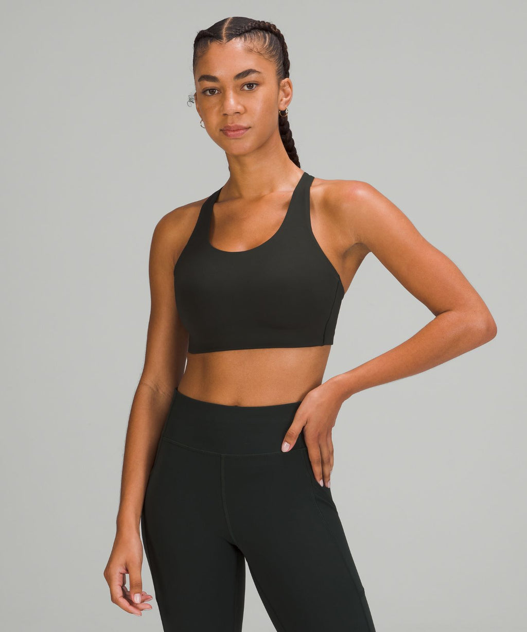 lululemon Energy Bra *High Support, B–G Cups Rainforest Green