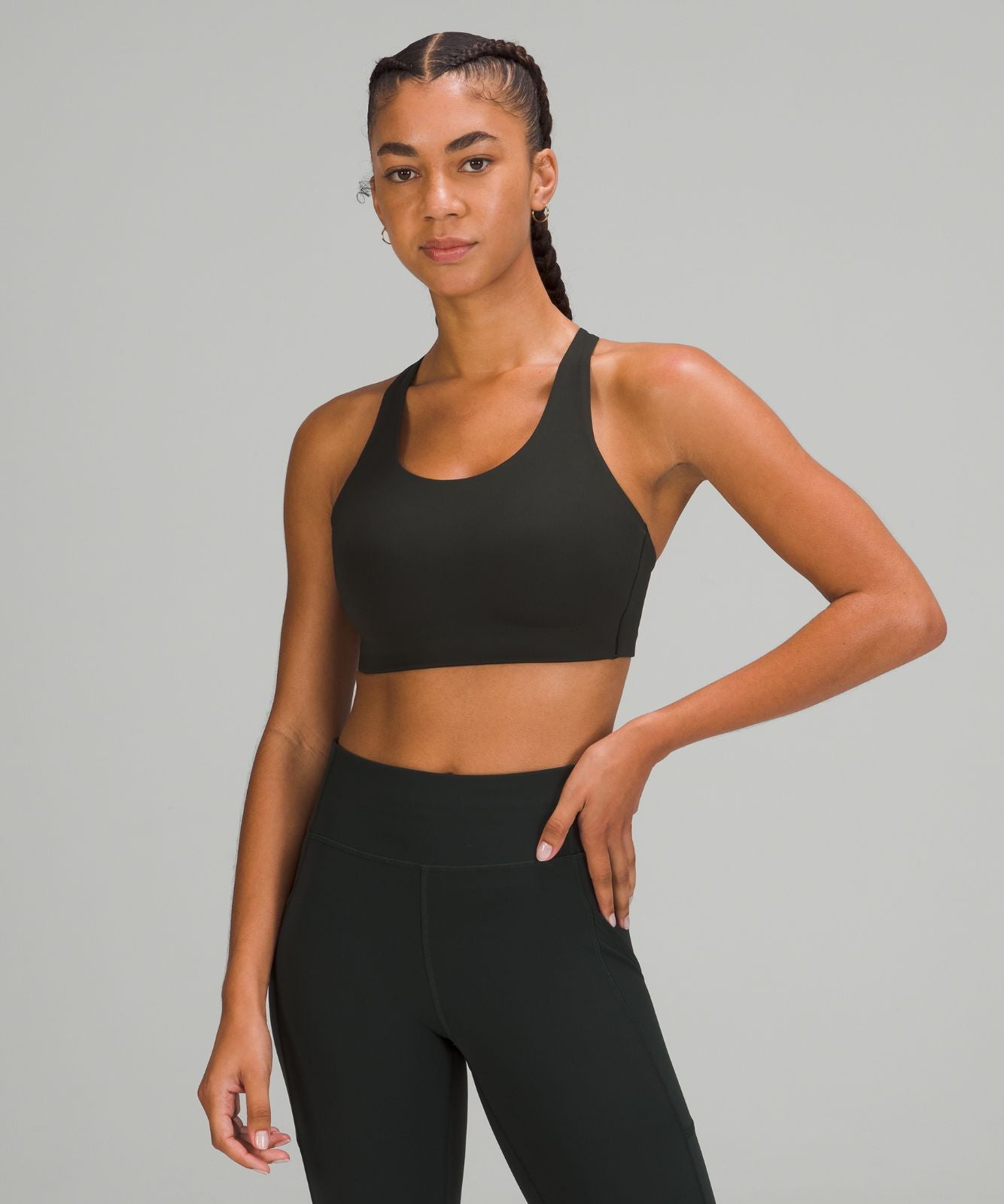lululemon Energy Bra *High Support, B–G Cups Rainforest Green