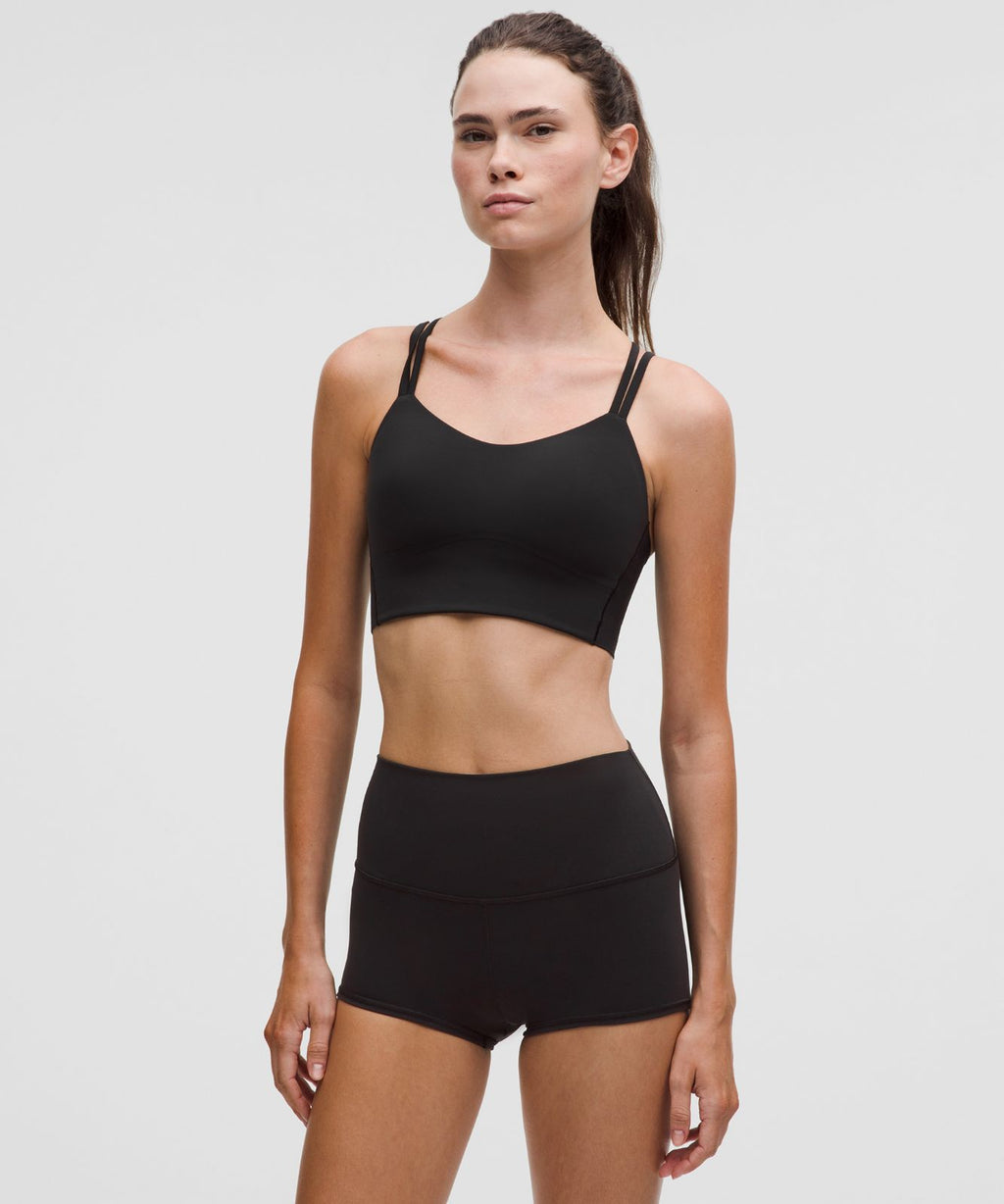 Like a Cloud Longline Bra *Light Support, B/C Cup Black