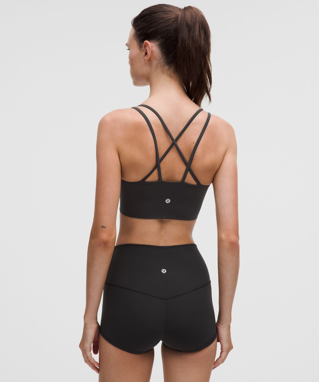 Like a Cloud Longline Bra *Light Support, B/C Cup Black
