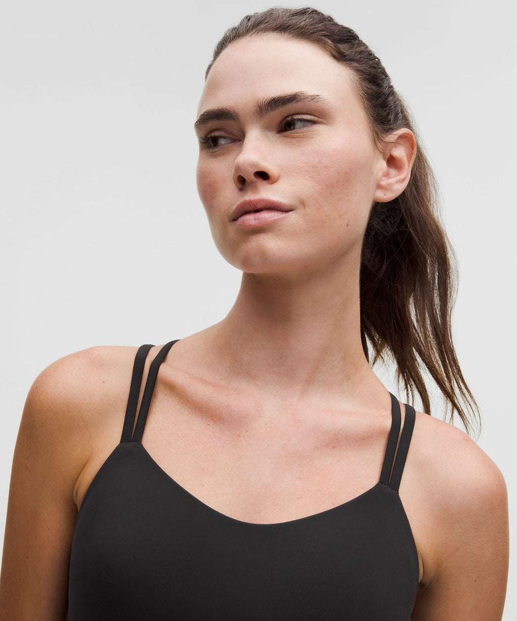 Like a Cloud Longline Bra *Light Support, B/C Cup Black