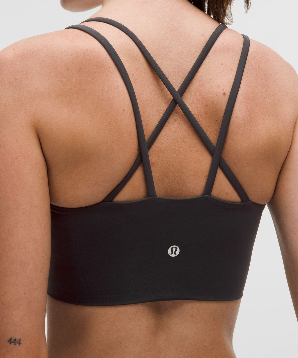 Like a Cloud Longline Bra *Light Support, B/C Cup Black
