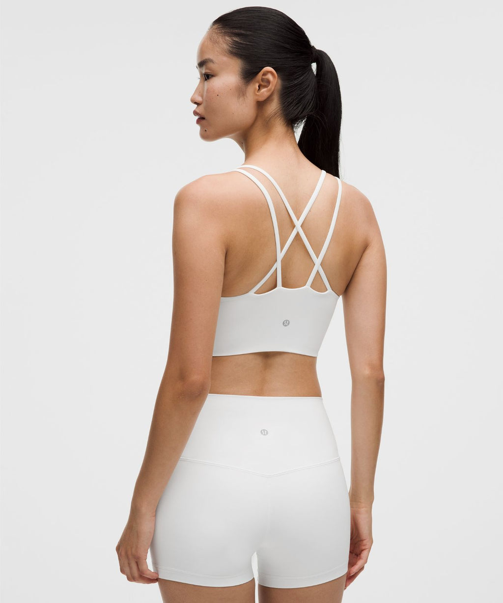 Like a Cloud Longline Bra *Light Support, B/C Cup White
