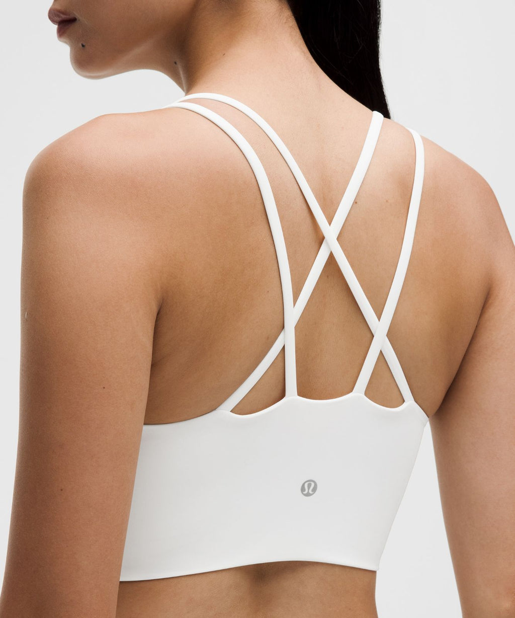 Like a Cloud Longline Bra *Light Support, B/C Cup White